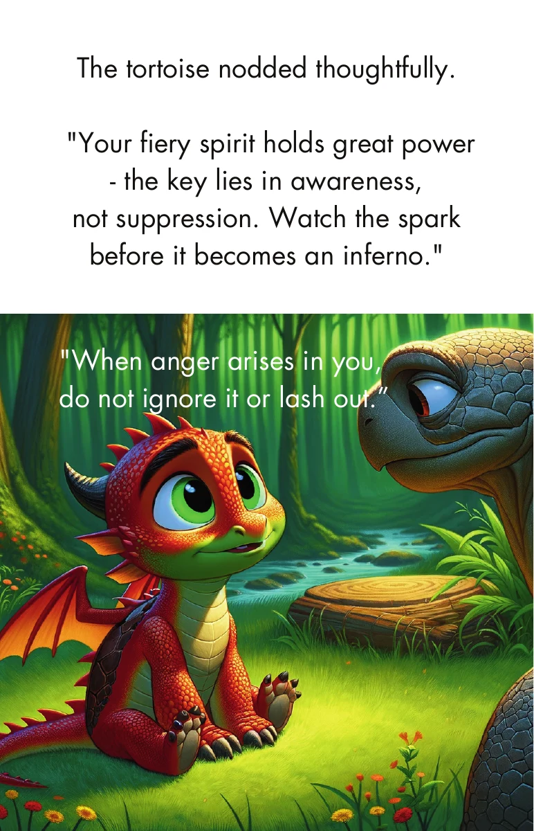 Page 13: Toto invites Alex to notice the spark before it becomes an inferno.